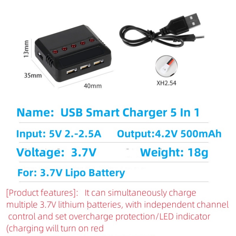 Syma X5HW X5HC X5C X5SW 3.7V 5 - đánh giá và giá Drone Battery Balance Charger
