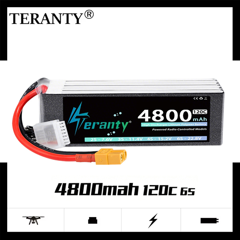 TERANTY 6S 4800mAh Lipo Batter - đánh giá và giá Drone Battery 6S