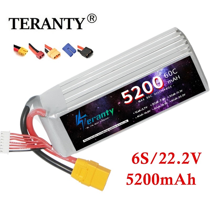 TERANTY 6S 5200mAh Lipo Batter - đánh giá và giá Drone Battery 6S