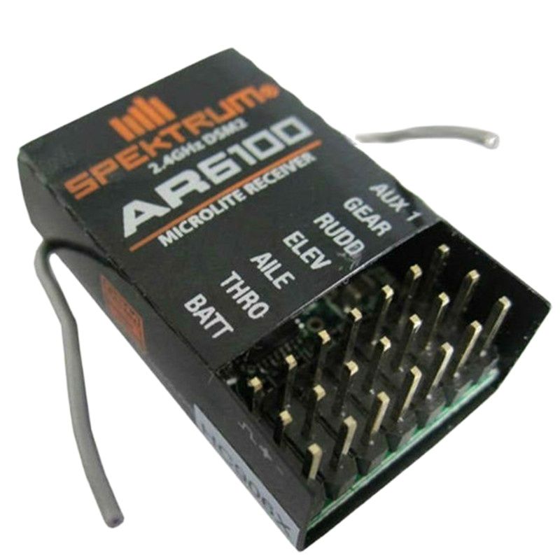 AR6100 DSM2 RC Đầu Thu 2.4GHz  - đánh giá và giá Drone Battery Plate