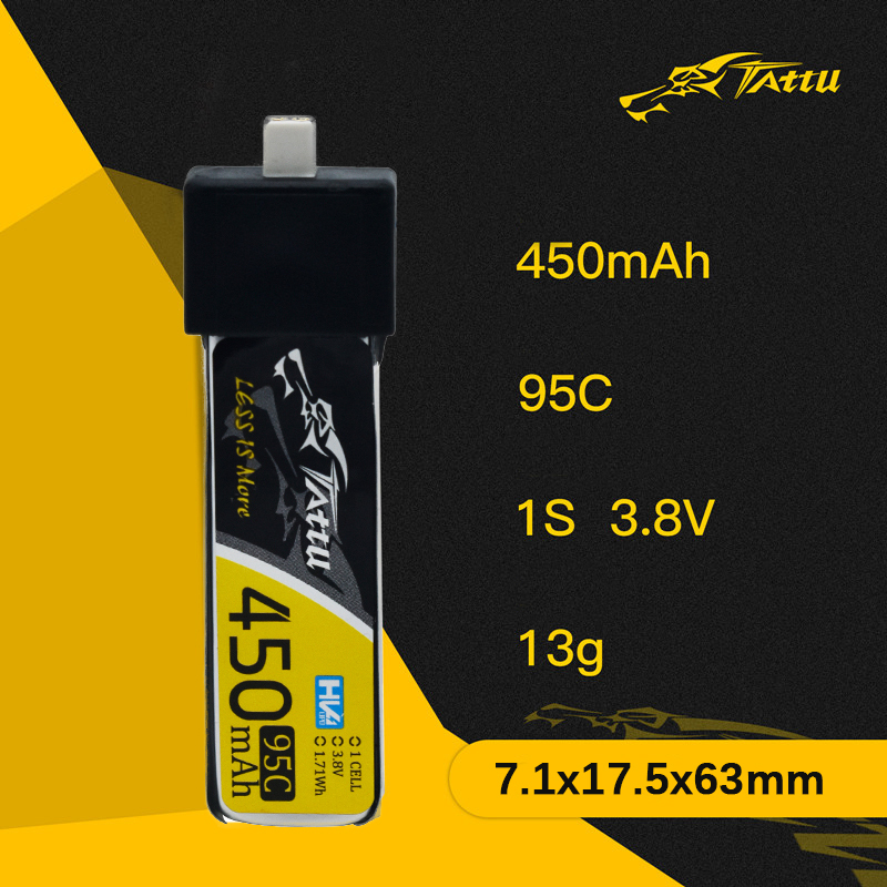 3Pcs NEW TATTU 450/500/550mAh  - đánh giá và giá Drone Battery Plate